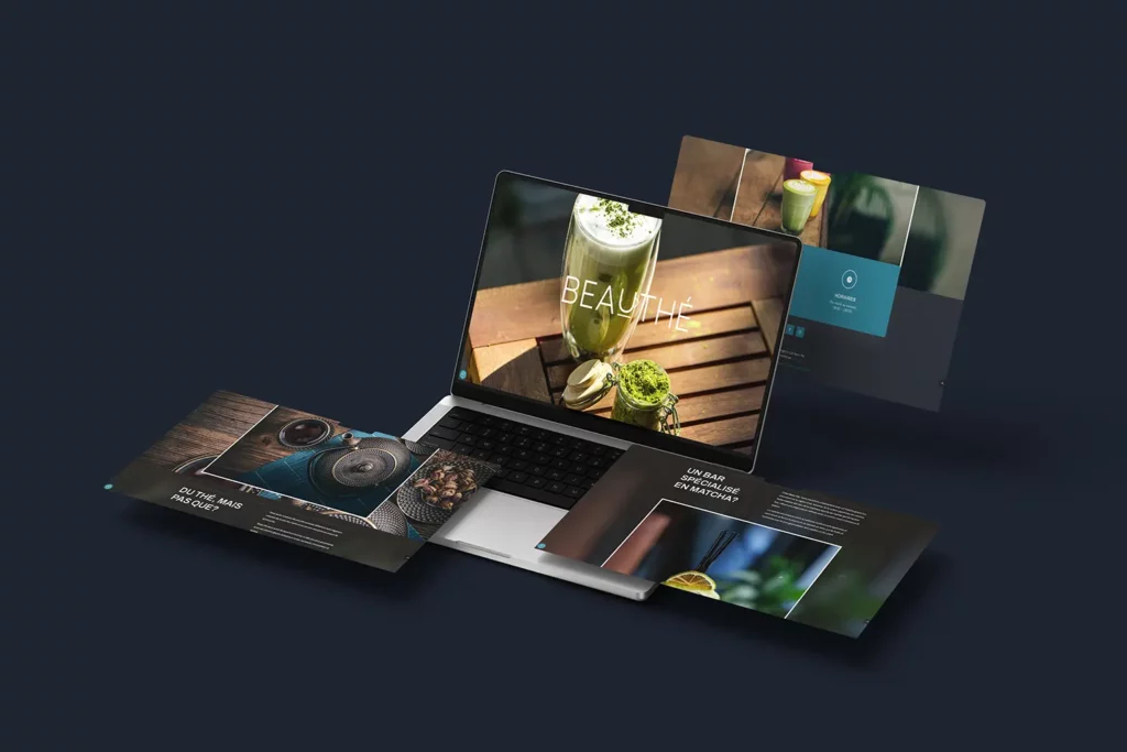 site web bar à thé