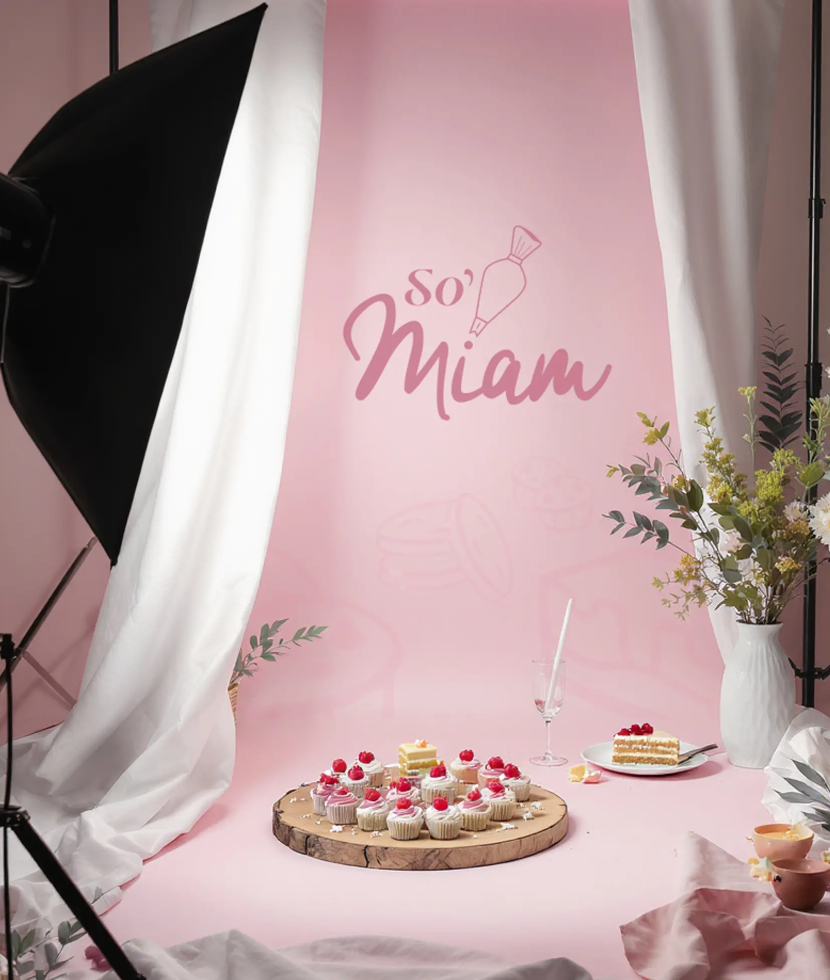 Création de logo pour une pâtisserie