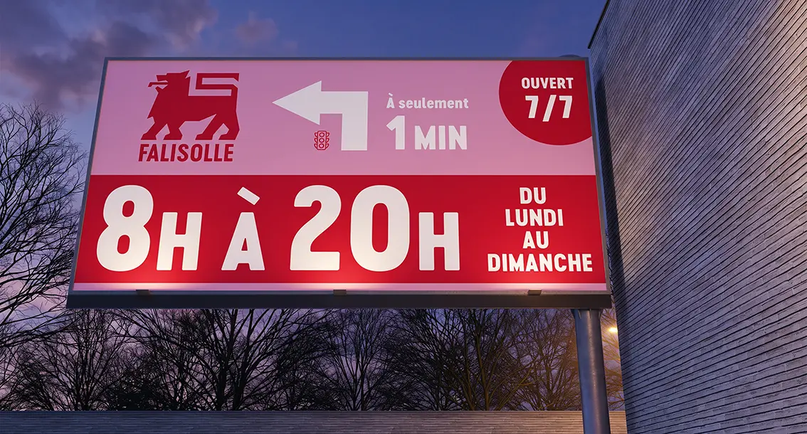 panneau signalétique
